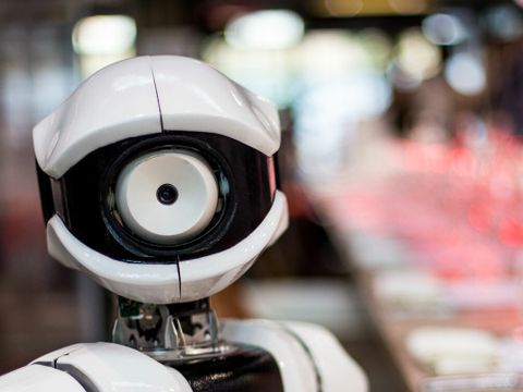 Berlin Lab with robot