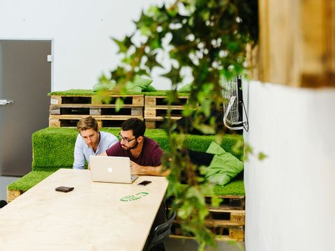 Co-working in the Rainmaking Loft in Berlin
