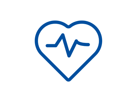 Icon Gesundheit (herz)