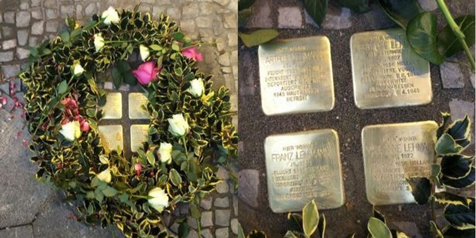 Neue Stolpersteine für die Reichsstraße 106