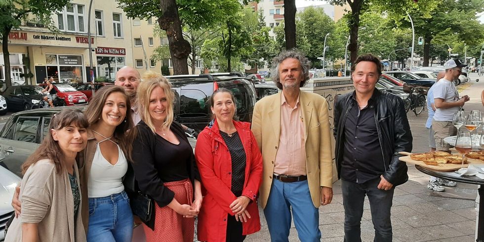 Besuch in der Westfälischen Straße