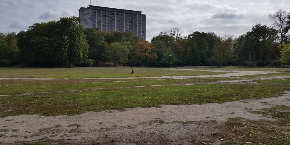 Bedarf einer Neugestaltung: Der Preußenpark in Wilmersdorf.