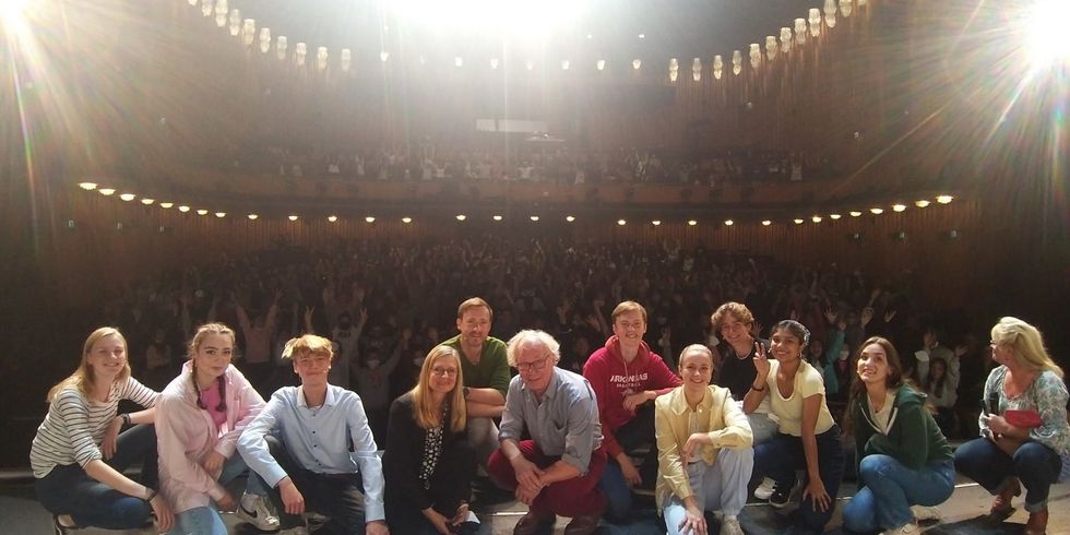 Musiktheaterstück „Eine ganz normale Klasse“.