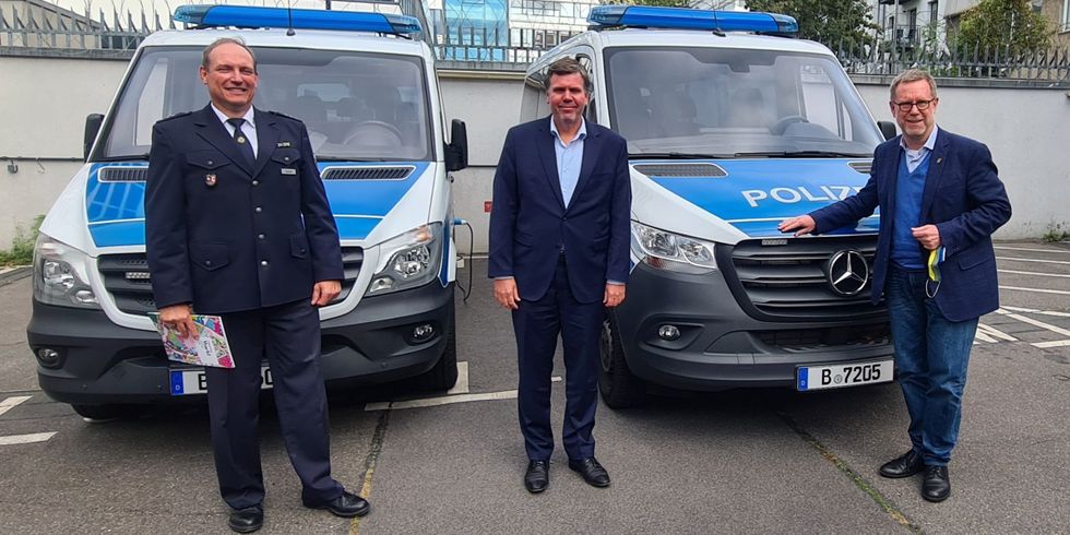Besuch beim Polizeiabschnitt 25