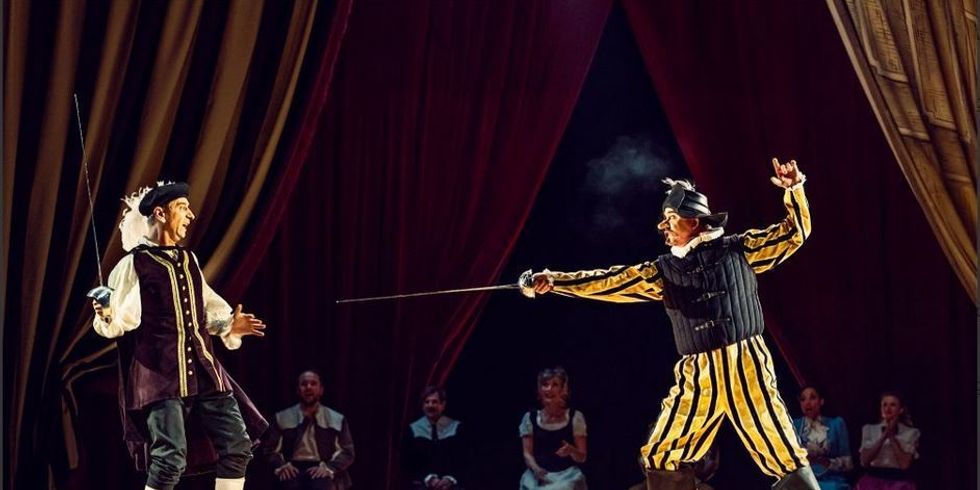 "Vorhang auf für Cyrano" wird anlässlich des 100. Geburtstags des Theaters am Kurfürstendamm wiederaufgenommen.