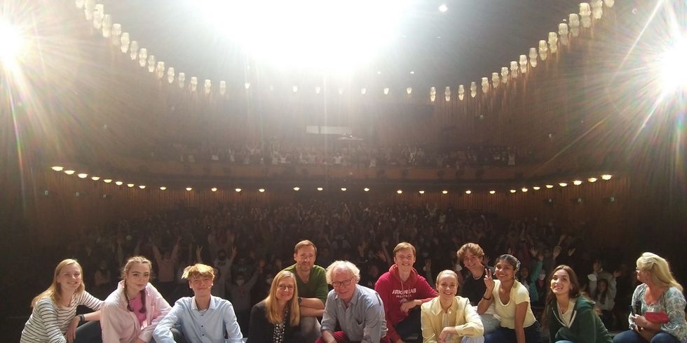 Musiktheaterstück „Eine ganz normale Klasse“.