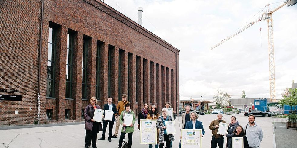 Titelverleihung Fairtrade Town 2021