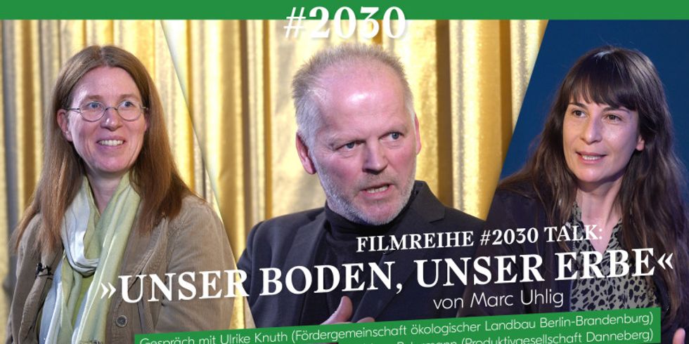Im Online-Gespräch wird mit Ulrike Knuth und Jens Petermann über unser Erbe den Boden der Erde diskutiert.