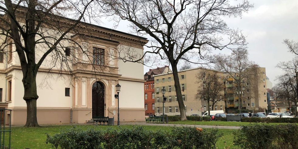 Soll ersetzt werden: Die Hecke vor dem Standesamt in der Villa Kogge.