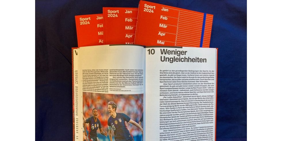 Berliner Nachhaltigkeitskalender 2024: Sport und Nachhaltigkeit