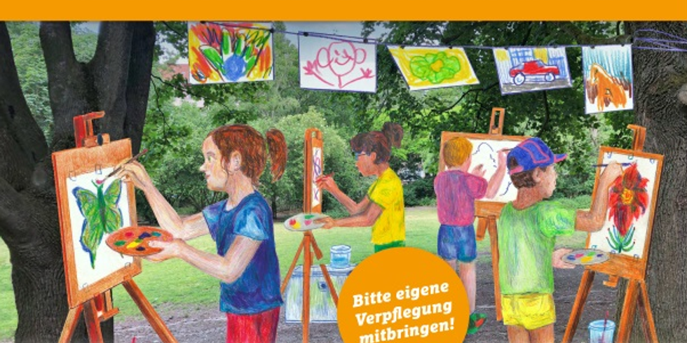 Malwiese im Volkspark Wilmersdorf