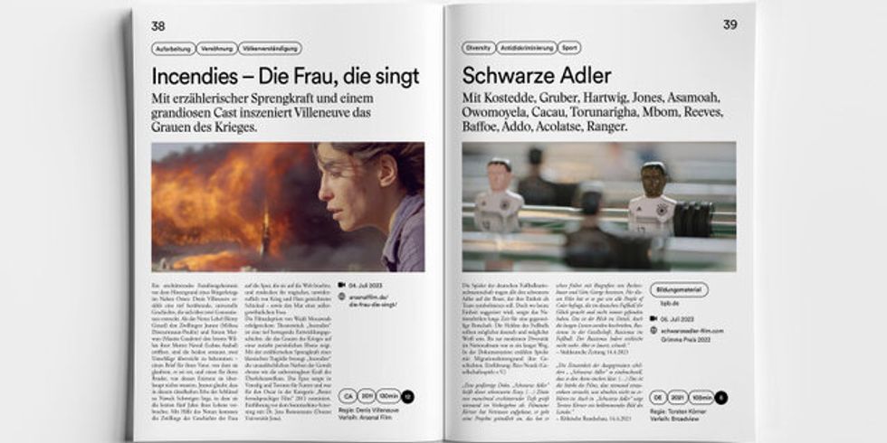 Einblick in das Magazin