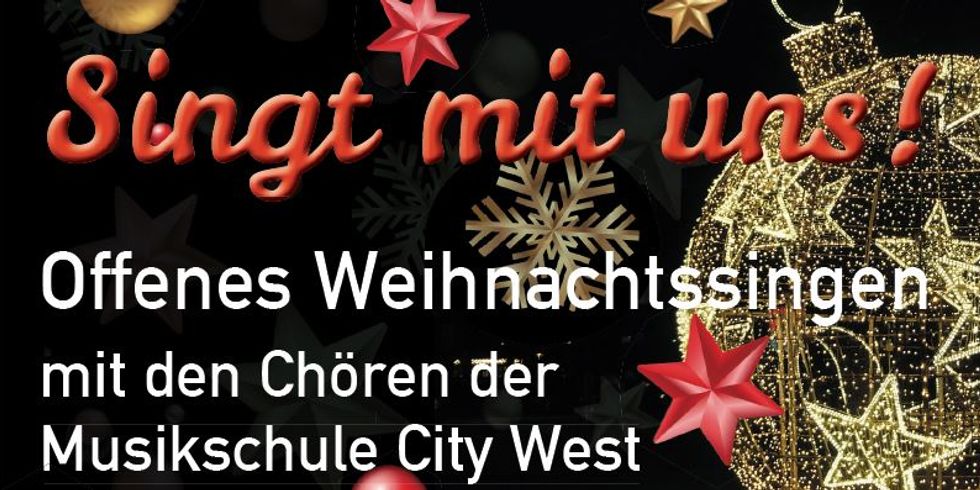 Weihnachtssingen im Horst-Dohm-Eisstadion
