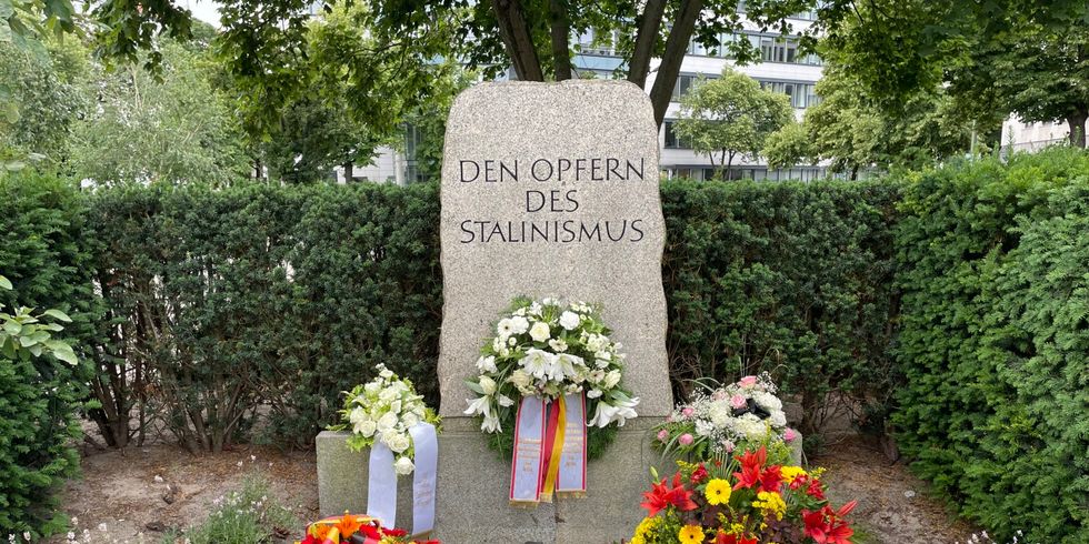 Gedenken Opfer des Stalinismus 17. Juni Steinplatz