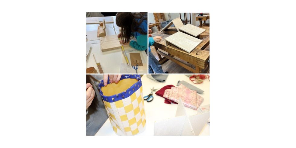 Upcycling Ergebnisse der Schüler:innen des Heinz-Berggruen-Gymnasiums
