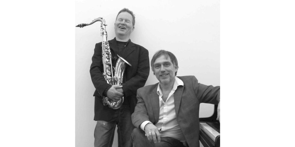 Johannes Kersthold (Piano) und Torsten Piper (Tenor- und Sopransaxophon)