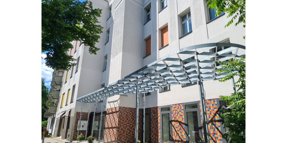 Frontansicht Pangea-Haus, 2022