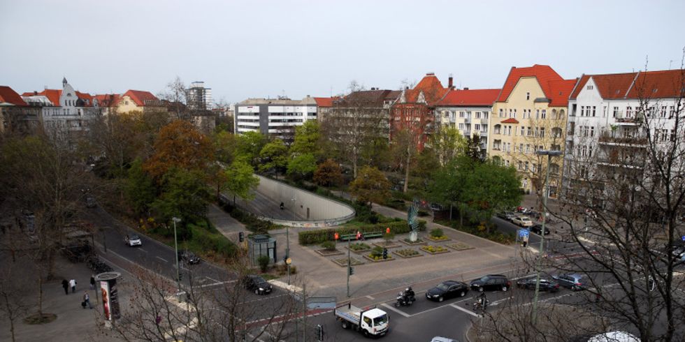 Bundesplatz von oben