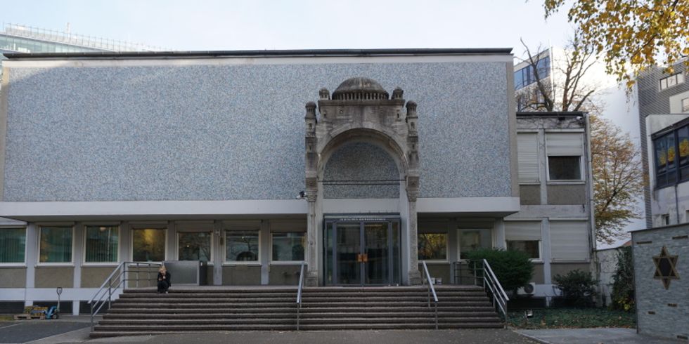 Das Jüdische Gemeindehaus an der Fasanenstraße.