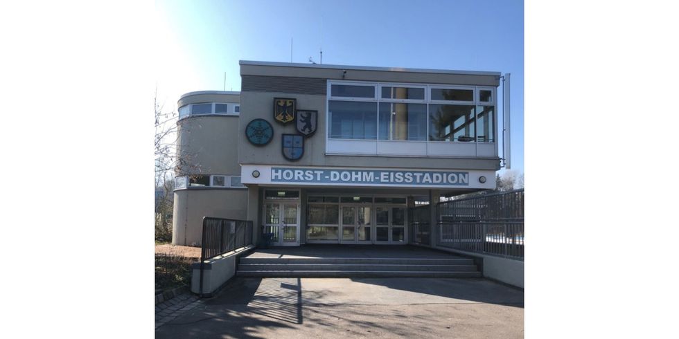 Eingang Horst-Dohm-Eisstadion