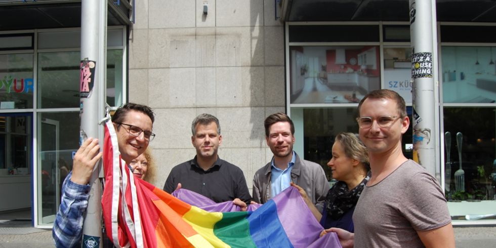 Regenbogenfahne 2018