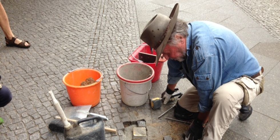 Stolpersteinverlegung September