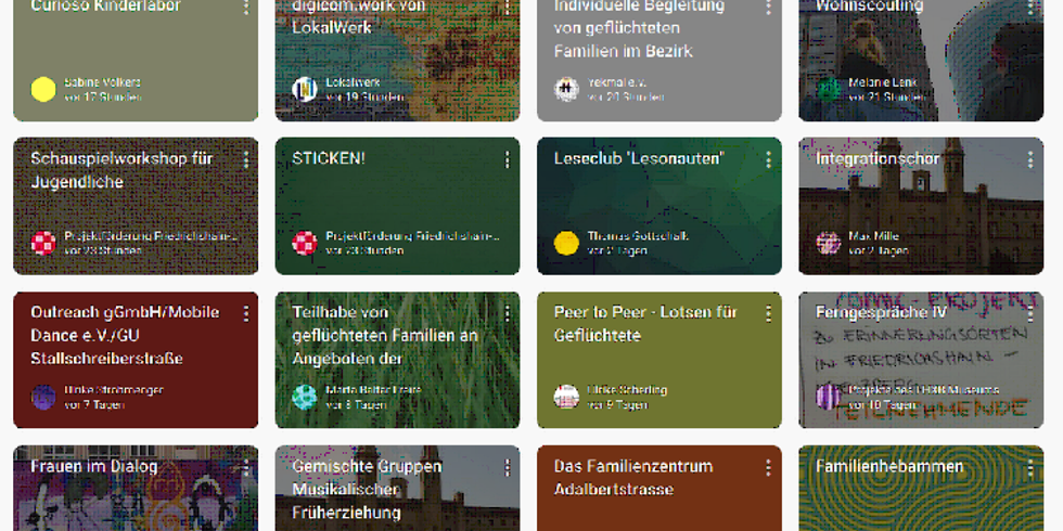 Videokonferenz „Integrationsfonds: Die Projekte stellen sich vor“: Experiment geglückt!