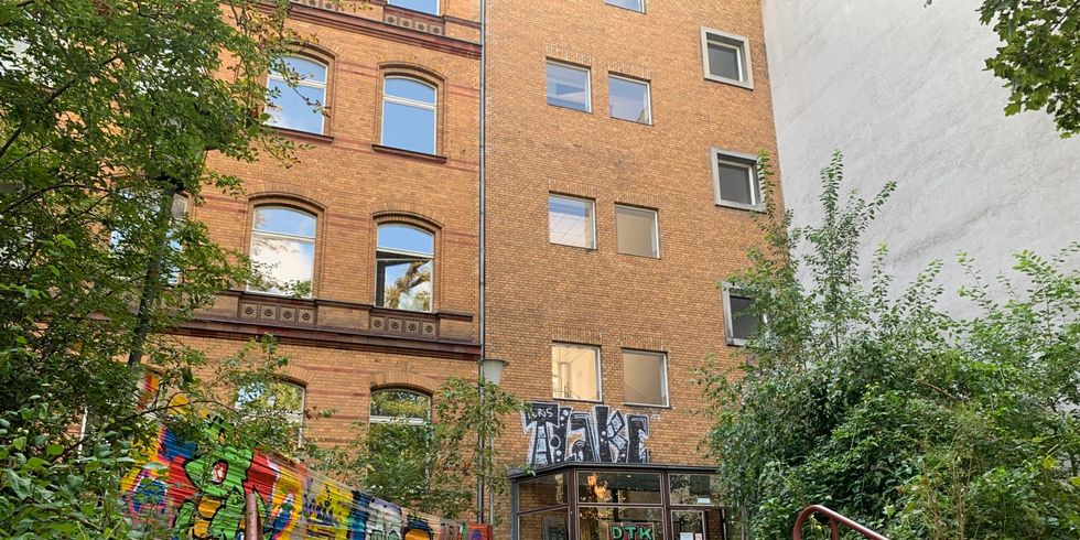 Wasserturm in der Rosegger-Schule