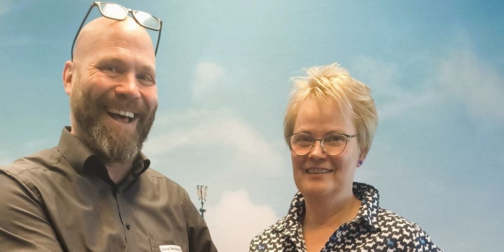 Daniel Weidmann, Fachanwalt für Arbeitsrecht, zusammen mit Regine Sommer-Wetter