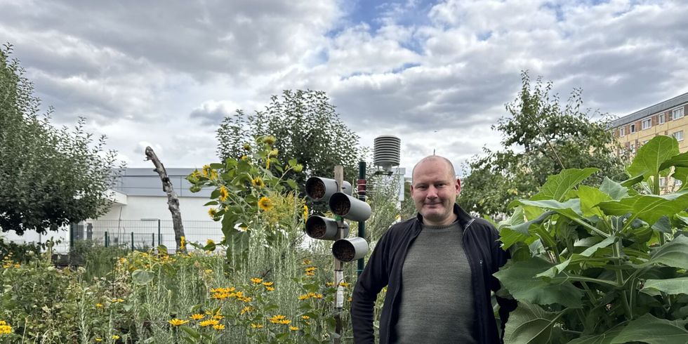 Dr. Thomas Zimmermann im Bürgergarten Laskerwiese