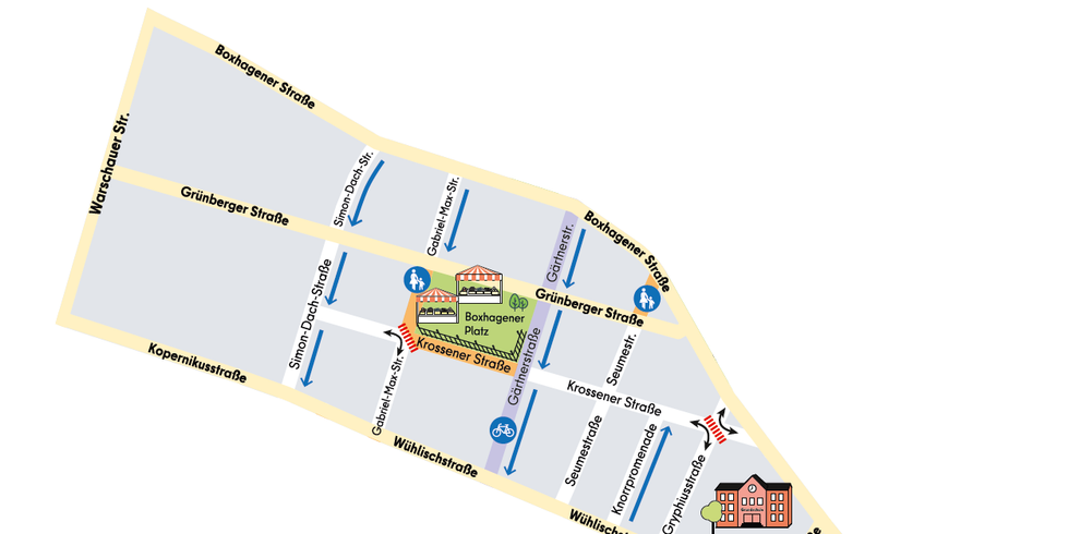Verkehrsberuhigung Ostkreuz-Kiez Gebiet B