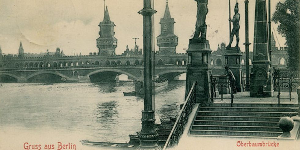 Blick Oberbaumbrücke