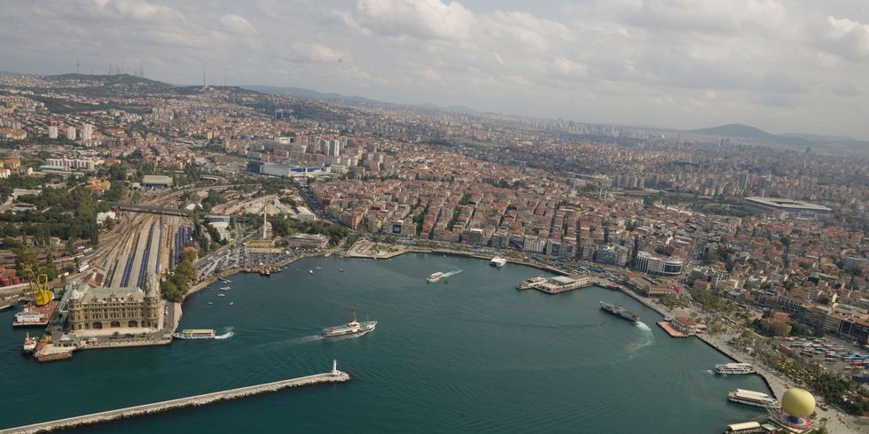 Luftbildaufnahme Kadıköy