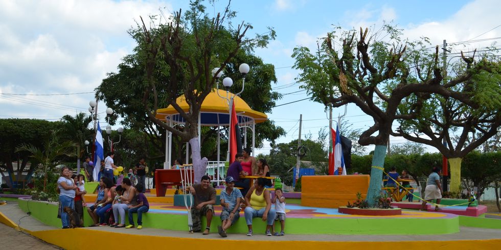 Plaza Berlin in San Rafael del Sur