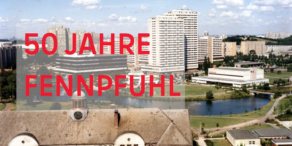 Blick auf den Park am Fennpfuhl
