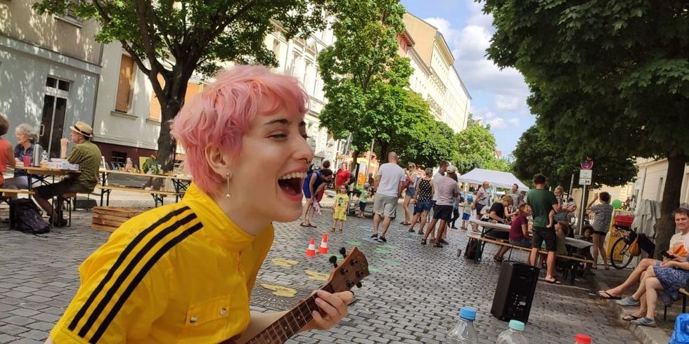 Aufnahme vom Tag des guten Lebens 2018