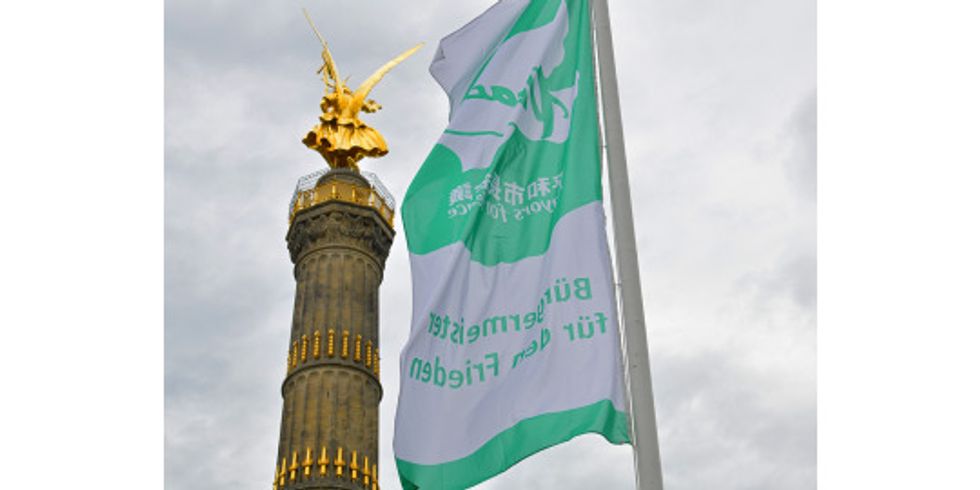 Mayors for Peace an der Siegessäule