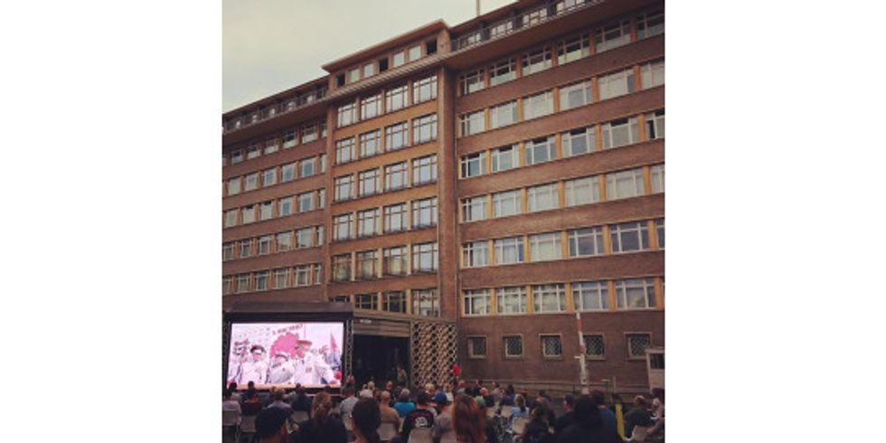Stadtlichter beim Campus Kino