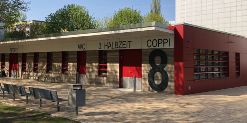 Sportfunktionsgebäude Coppistrasse