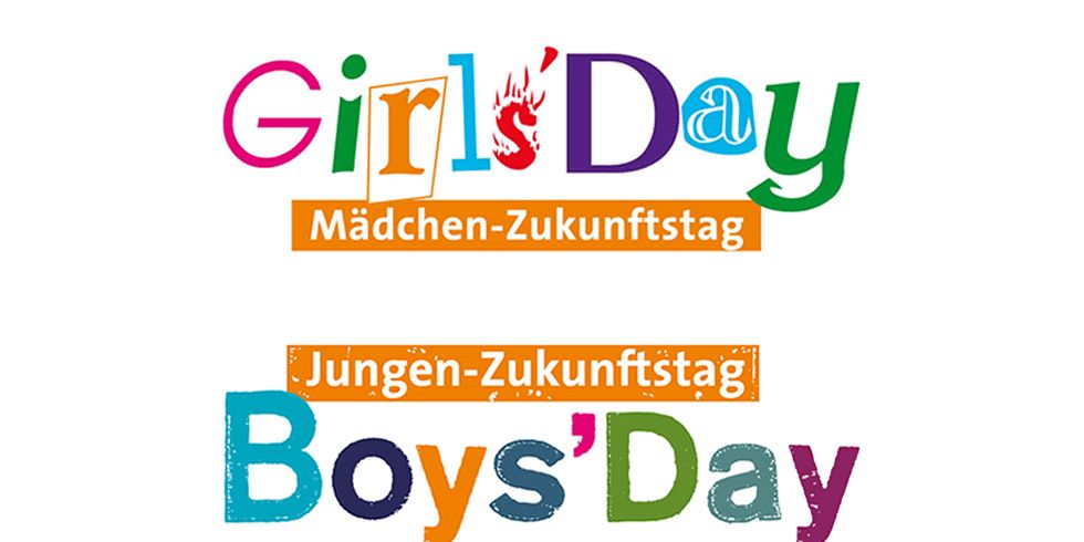 Logo Girls´Day-Mädchenzukunftstag und Boys´Day-Jungenzukunftstag
