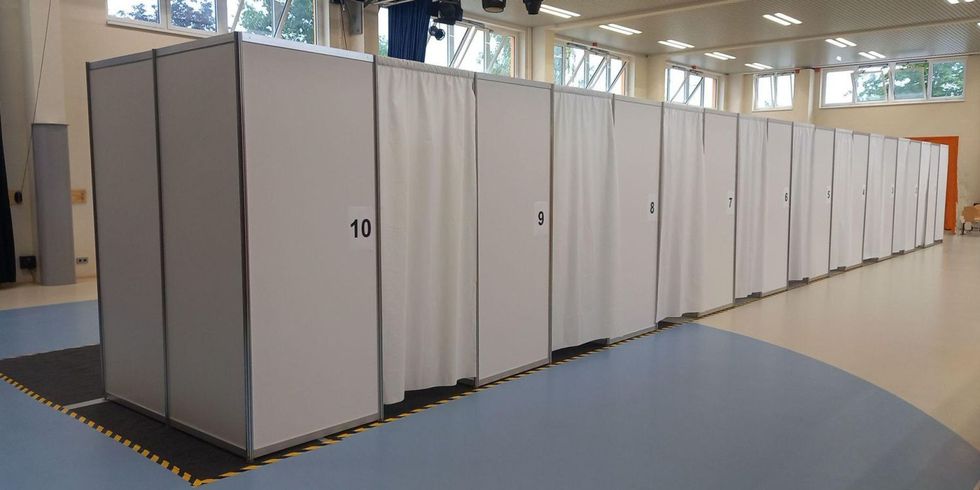Mobiles Impfzentrum in der CABUWAZI-Halle
