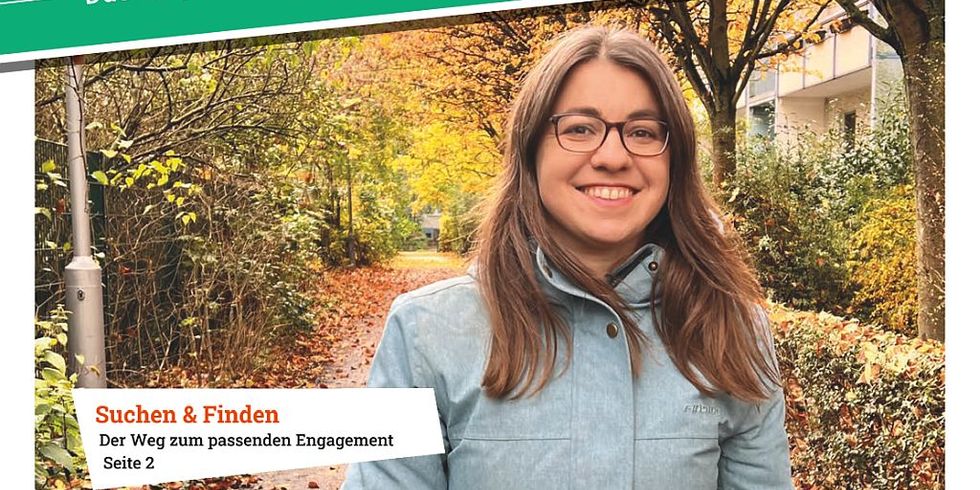 Kosmos Ehrenamt - Titelseite der ersten Ausgabe