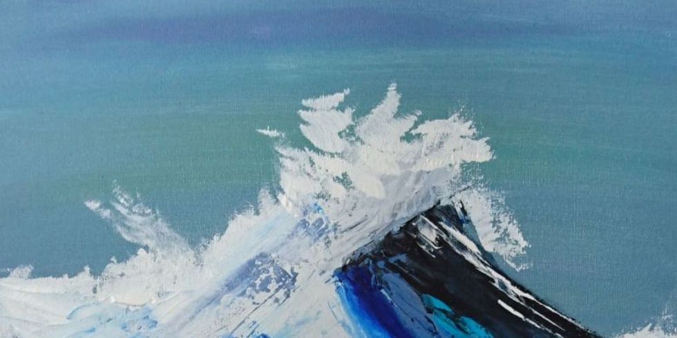 "Welle" von Petra-Manina Budras