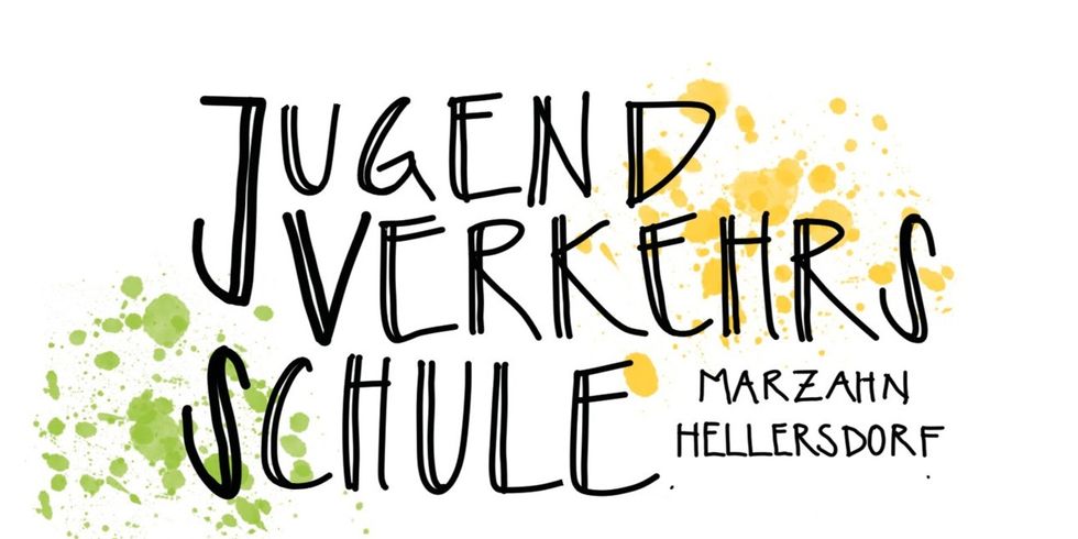 Schriftzug Jugendverkehrsschule Marzahn-Hellersdorf