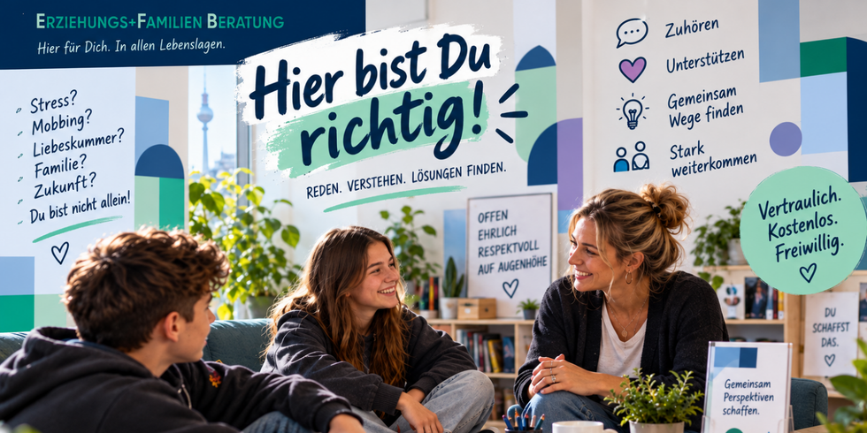 Erziehungs- und Familienberatung Mitte für Kinder und Jugendliche