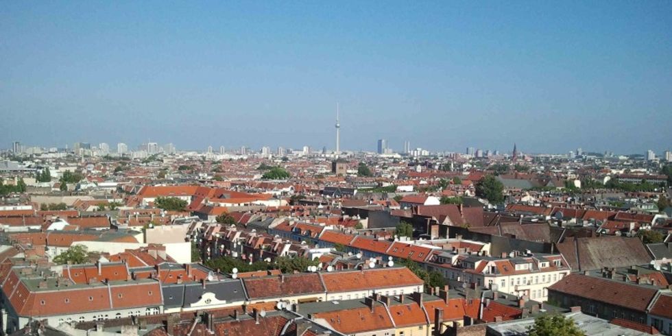 Sicht vom Rathausturm