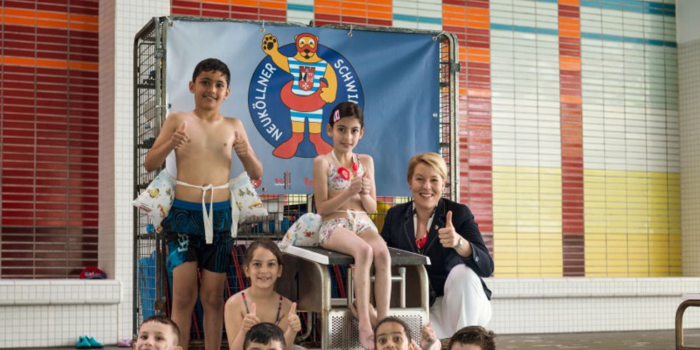 Schwimmen musst Du können!