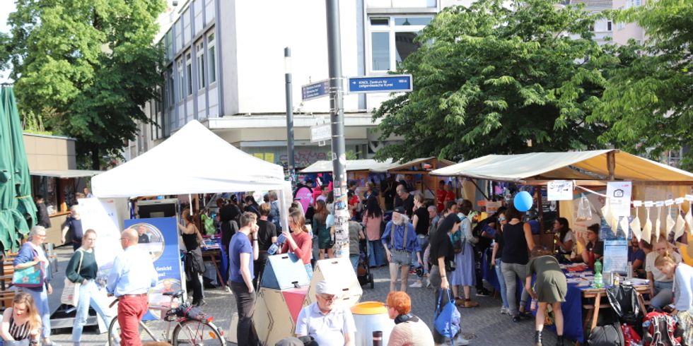 Publikum beim Europafest