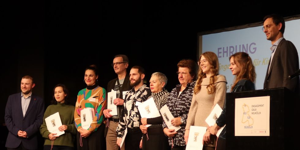 Ehrung Engagierter im Bereich Engagement für Kinder