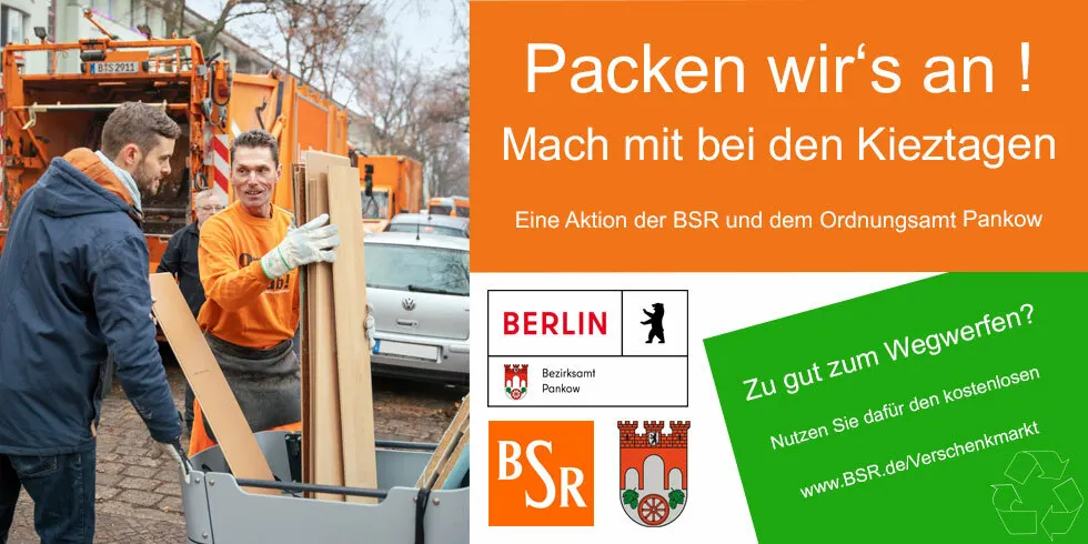 Informationsbild Kieztage BSR Ordnungsamt